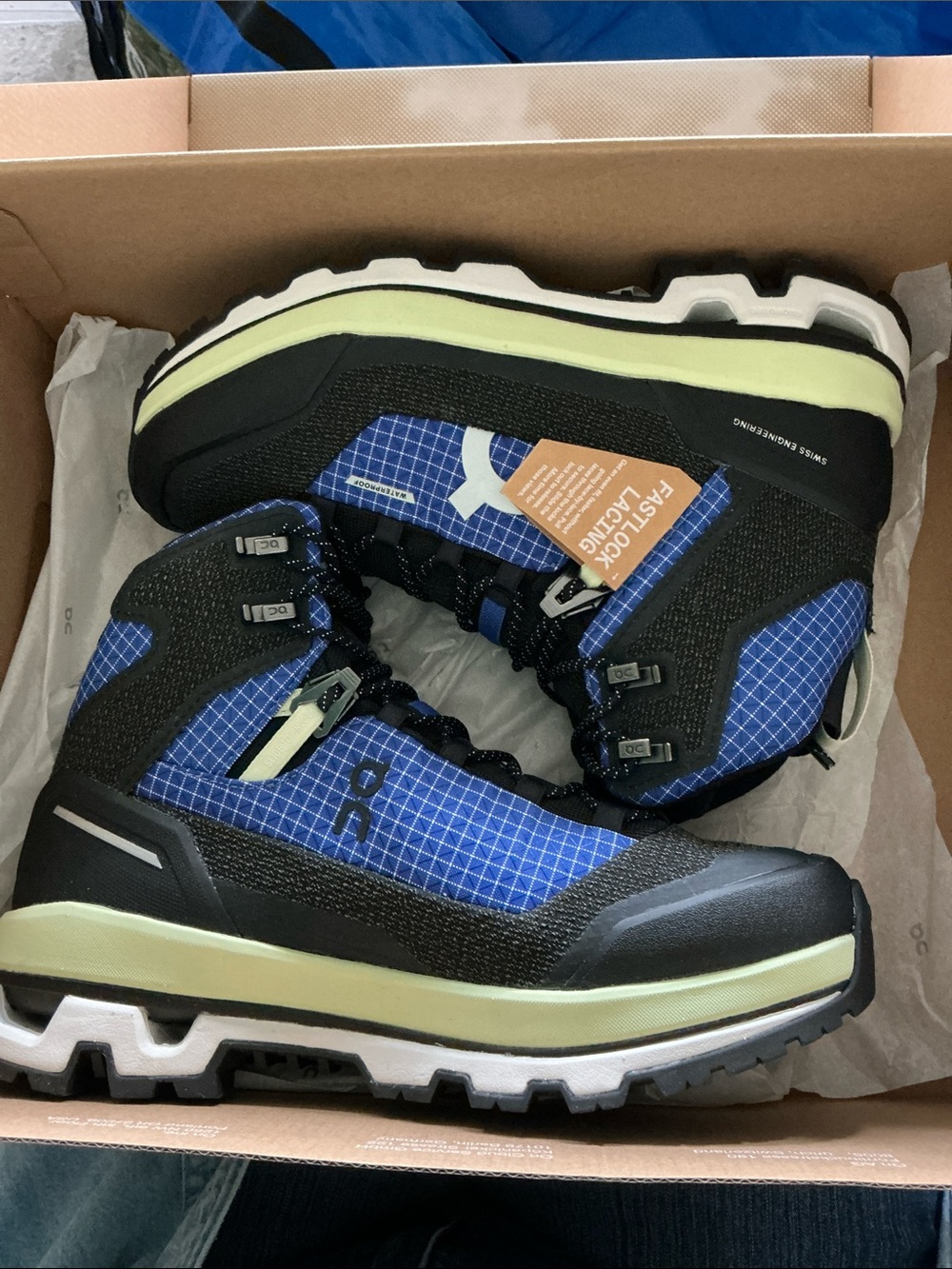On Cloud Womenâs Cloudalpine Waterproof Boots size 7 -New in box